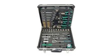 BRÜDER MANNESMANN Alu-Werkzeugkoffer, 160-teilig Aufbewahrungskoffer Koffer