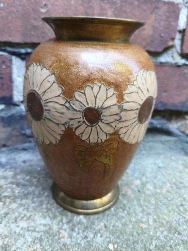 Schöne messing vase kelch - messing,