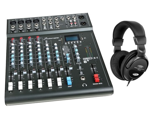 Kompakter kanal mixer mit - 6-kanal,