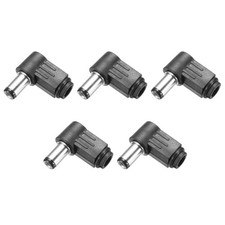 5stk DC-Stecker-Adapter für Männer, 6,3mm x 3,0mm DC-Netzstecker-Adapter 0,96"