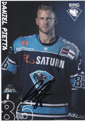 Autogrammkarte daniel pietta - daniel,