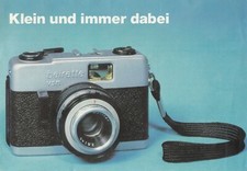 FREITAL, Prospekt 1984 VEB Kamera-Fabrik Freital Kleinkamera beirette vsn