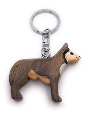 Husky Hund Schlittenhund Holz