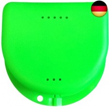 Gebissdose, Aufbewahrungsdose, Retainer, KFO-Box, Zahnspangendose hellgrün