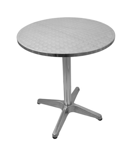 Alu bistrotisch aluminium - alu,