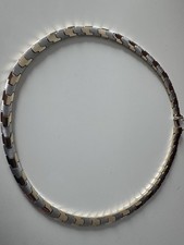 Collier bicolor 585 gelb und - collier,
