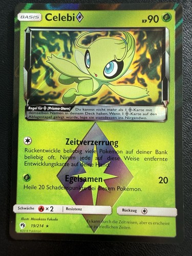 Pokémon tcg celebi prism star - tcg,