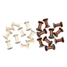 10 Stück Fadenspulen aus