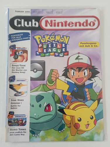 Club nintendo magazin - nintendo, 2001