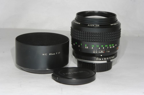 Minolta rokkor 7 85mm - minolta, 1,7/85mm