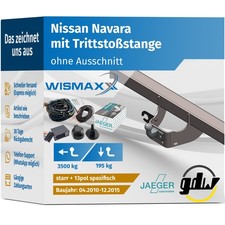 ANHÄNGERKUPPLUNG für Nissan