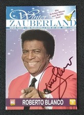 15617 Roberto Blanco Autogrammkarte original signiert