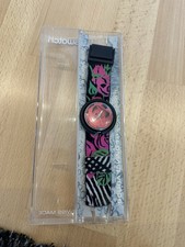 SWATCH POP Uhr ROSES ARE FOREVER PWBC101 OROLOGIO