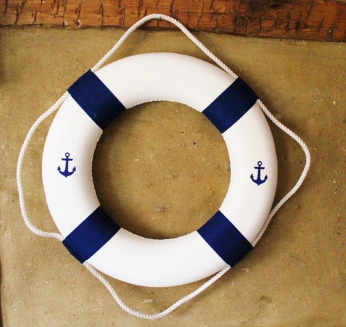 Maritime deko rettungsring mit - maritime,