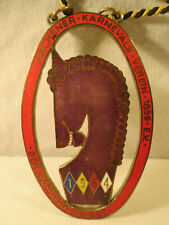 Karneval Fasching Email Orden Aachen 1964 Der fröhliche Hengst alt