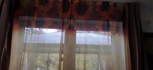 Vorhänge sonnenblumen - vorhänge, 3d-sonnenblumen