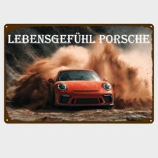 Blechschild Lebensgefühl