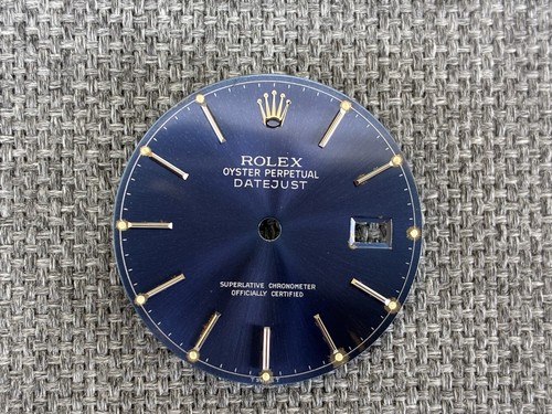 Rolex datejust blue dial - rolex,