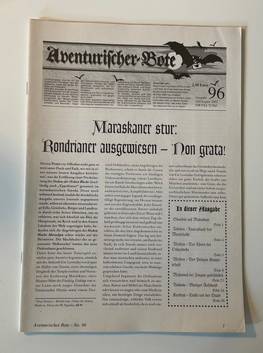 Dsa aventurischer bote - aventurischer,