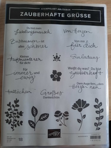 Stampin stempelset - up,