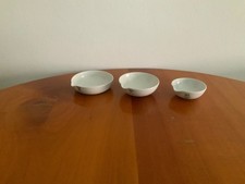 3 x kleine Abdampfschale