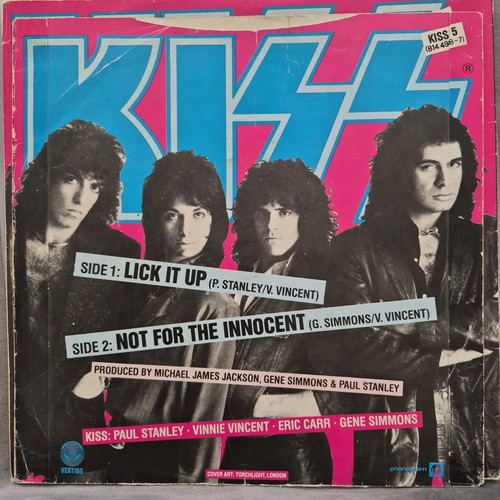 Kiss lick vinyl - kiss, 7"