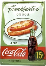 Coca Cola Frankfurter On Roll