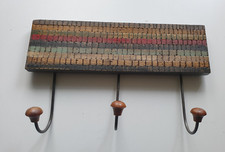 3 Haken Edelstahl Kleiderhaken Hakenleiste Garderobenhaken Wandhaken Garderobe