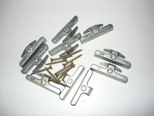 10 St. Siegenia A2560 Schließblech für Schüco Veka u. weitere Kunststoffprofile