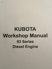 #D2  Kubota KX 101 121 161 03  Werkstatthandbuch Workshop manual Engine Motor