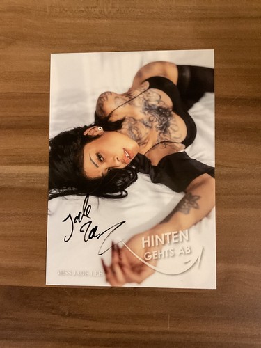 Miss jadenlee autogrammkarte - jadenlee,