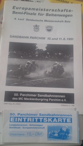 Programm ticket sandbahn - +,