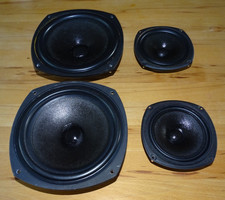 2x Tieftöner und  2x