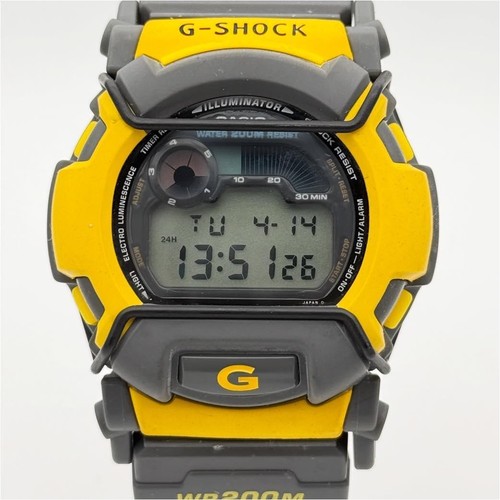 Casio shock 004 gelb grau - g,