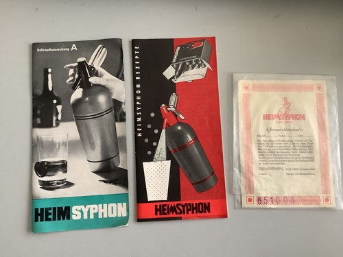 Heimsyphon gebrauchsanweisung - heimsyphon,