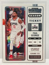 2022-23 Panini Contenders - [Base] #30 - Season Ticket - Paul George