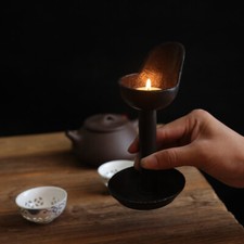 Schwarz 2pcs Kerzenleuchter