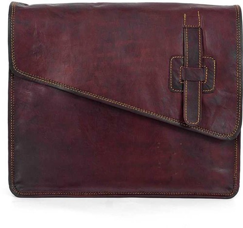 Vintage leder umhängetasche - vintage,