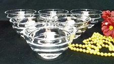 Nachtmann Glasschale Kompottschalen, Obstschale 6er Set, Gebäckschale Y 96