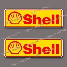 Shell Logo Glanz Wetterfest Aufkleber Sticker 1-2
