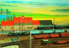 016M-Ansichtskarte H0-Zimmeranlage Lehnert Dresden Eigenbau Modelleisenbahn DDR
