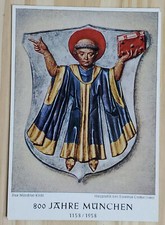 Postcard Jahre Munchen Das