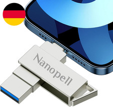 USB Stick 128GB, 3 in 1 USB