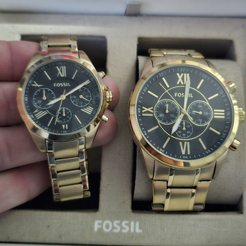 Fossil damen armbanduhr set - fossil, armbanduhr-set