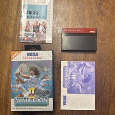 WIMBLEDON 2 Spiel SEGA MASTER