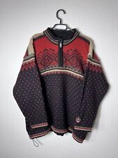 Skjaveland Vintage 90er Strick Norwegerpullover Pulli Aus Schurwolle