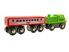 Holzeisenbahn 2achsige