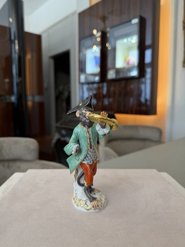 Meissen figur waldhornbläser - meissen,