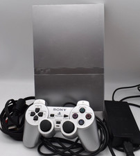 Sony PlayStation 2 Slim Silber Spielkonsole PS2