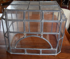 kleines Gewächshaus,Bleiverglasung,Glas